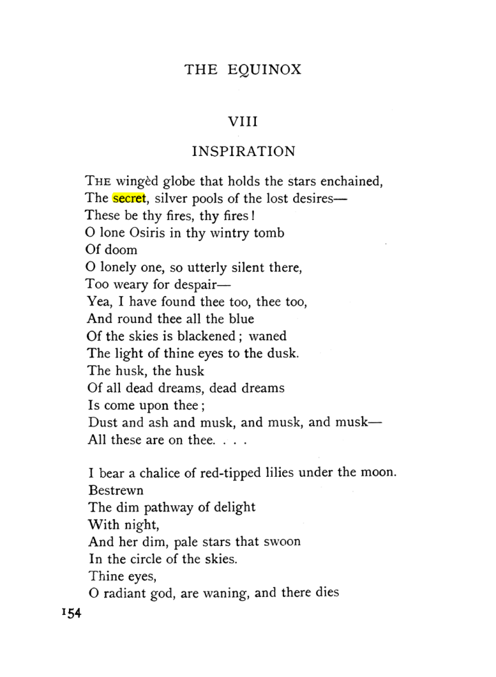 Original scan of The Equinox (Volume I, Number IX), PDF page 192