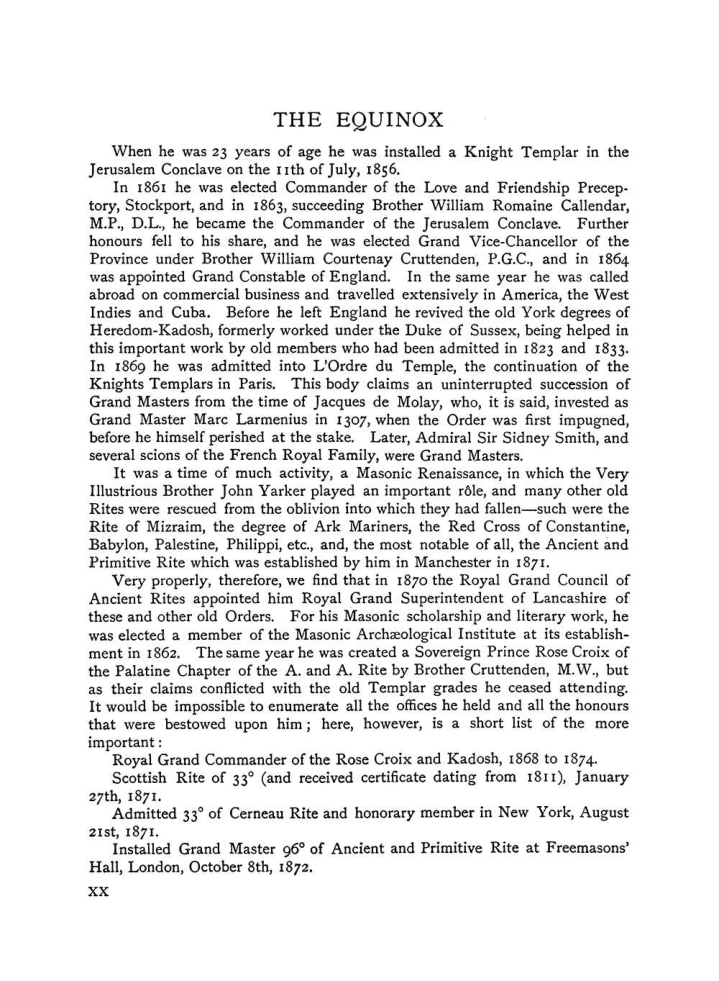 Original scan of The Equinox (Volume I, Number IX), PDF page 20