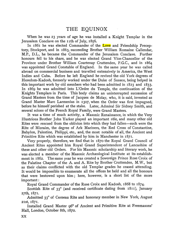 Original scan of The Equinox (Volume I, Number IX), PDF page 20