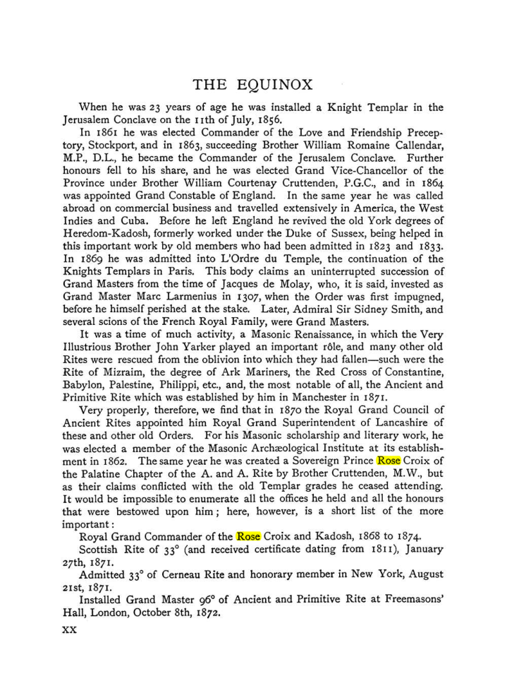 Original scan of The Equinox (Volume I, Number IX), PDF page 20