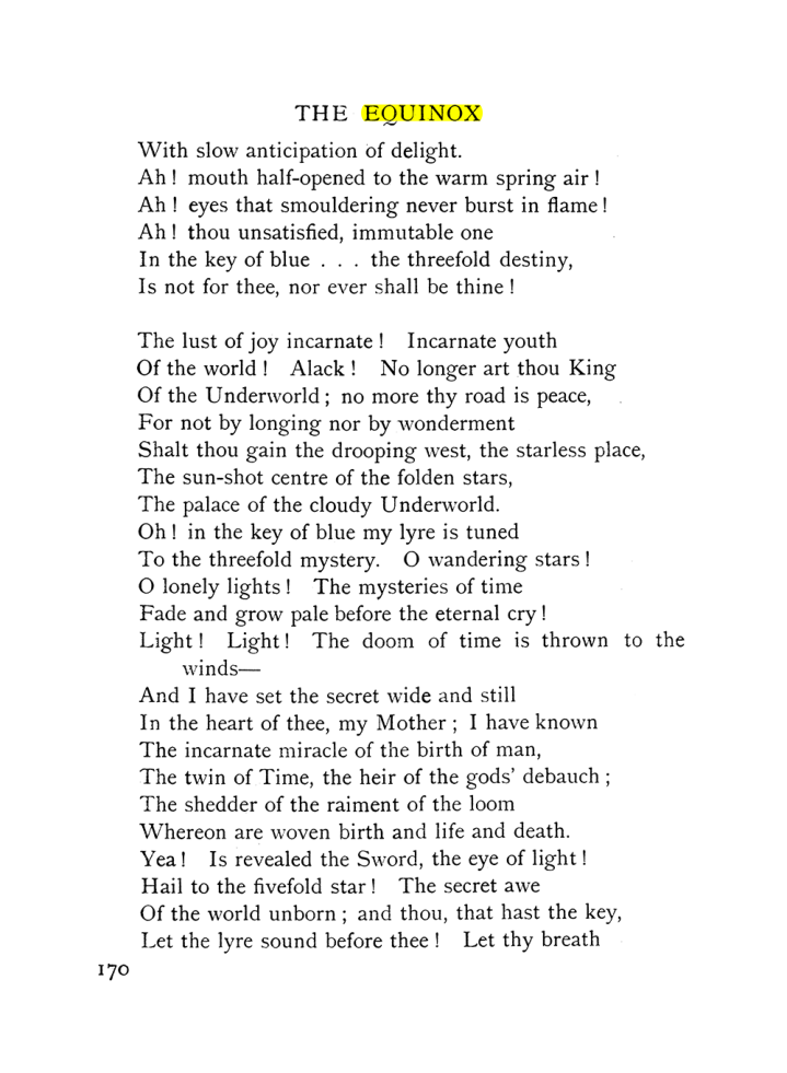 Original scan of The Equinox (Volume I, Number IX), PDF page 208