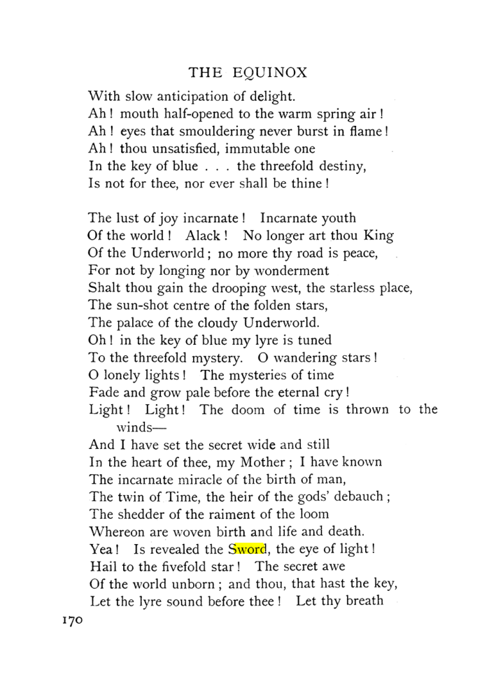 Original scan of The Equinox (Volume I, Number IX), PDF page 208