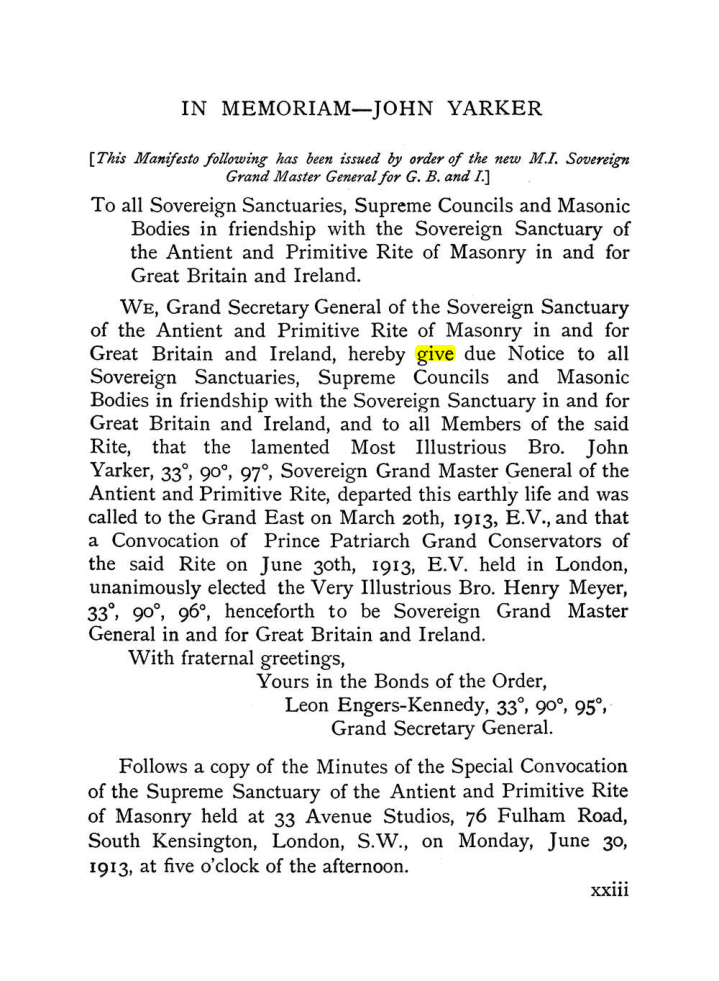 Original scan of The Equinox (Volume I, Number IX), PDF page 23