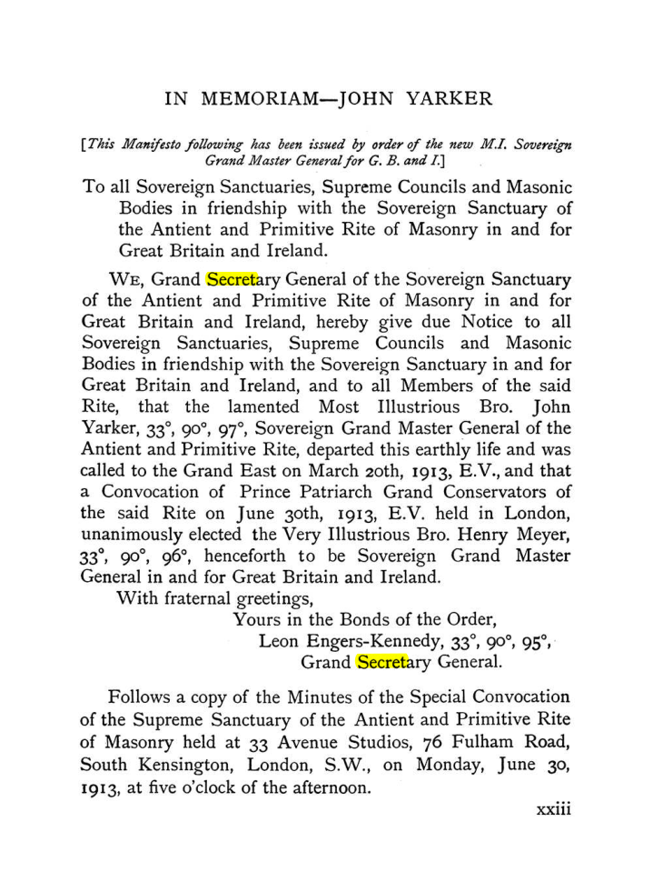 Original scan of The Equinox (Volume I, Number IX), PDF page 23