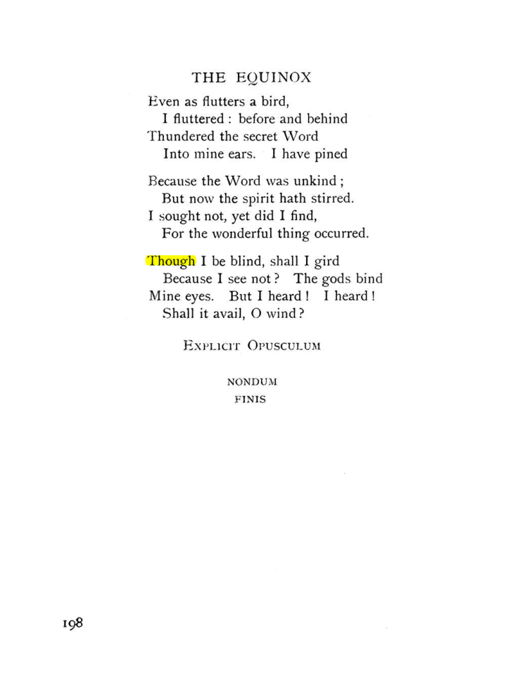 Original scan of The Equinox (Volume I, Number IX), PDF page 236