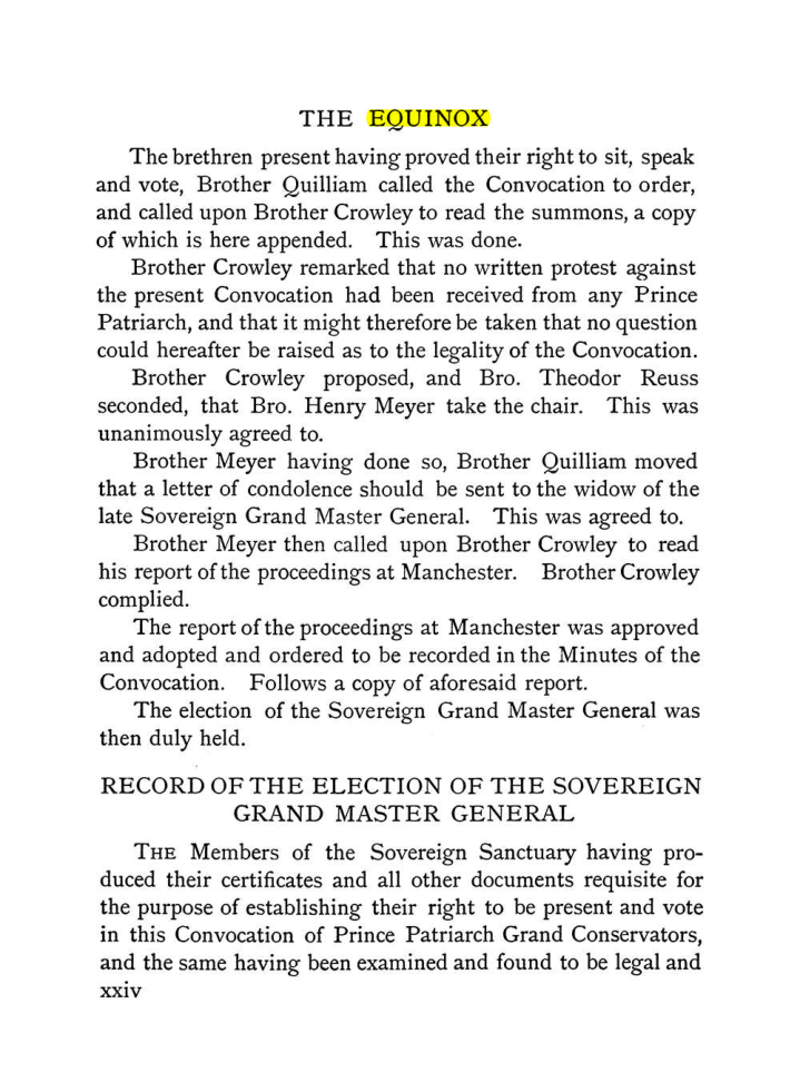 Original scan of The Equinox (Volume I, Number IX), PDF page 24