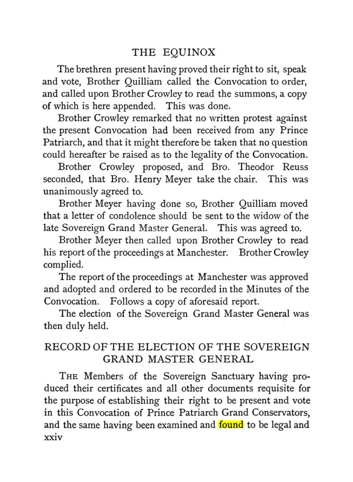 Original scan of The Equinox (Volume I, Number IX), PDF page 24