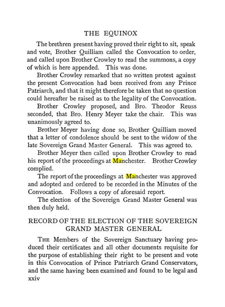 Original scan of The Equinox (Volume I, Number IX), PDF page 24