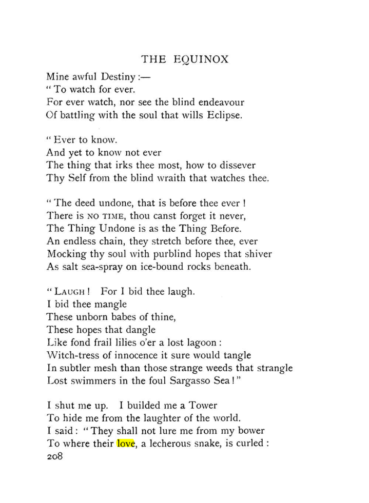 Original scan of The Equinox (Volume I, Number IX), PDF page 246
