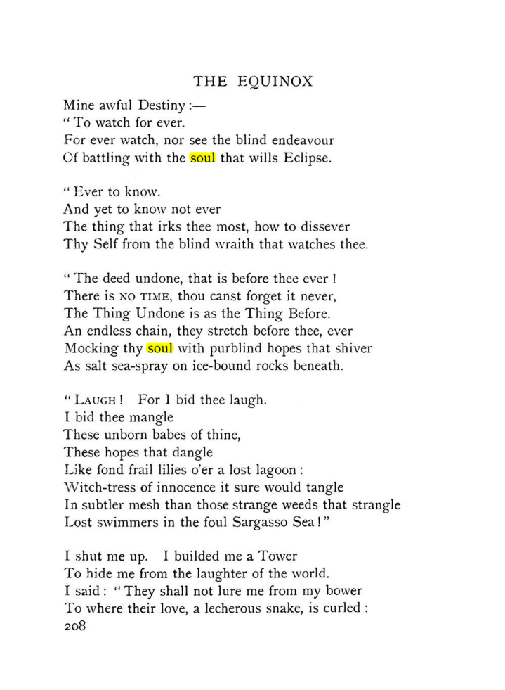 Original scan of The Equinox (Volume I, Number IX), PDF page 246
