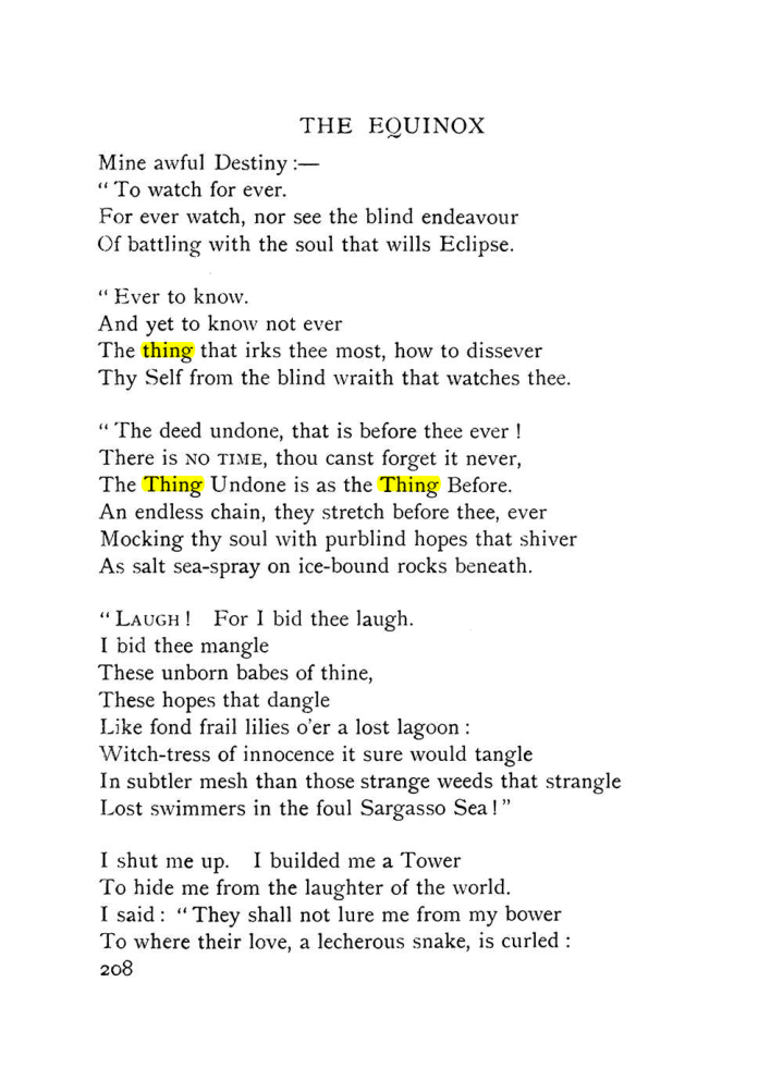 Original scan of The Equinox (Volume I, Number IX), PDF page 246