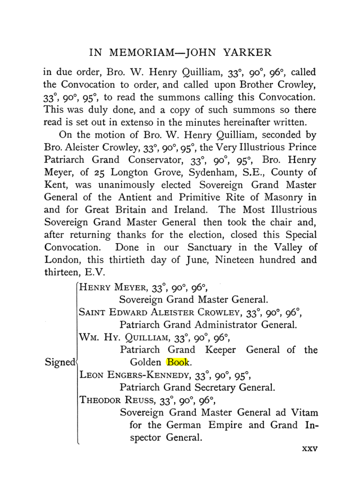 Original scan of The Equinox (Volume I, Number IX), PDF page 25