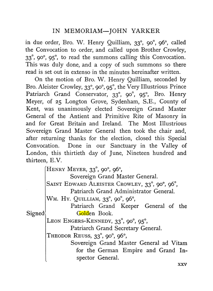 Original scan of The Equinox (Volume I, Number IX), PDF page 25