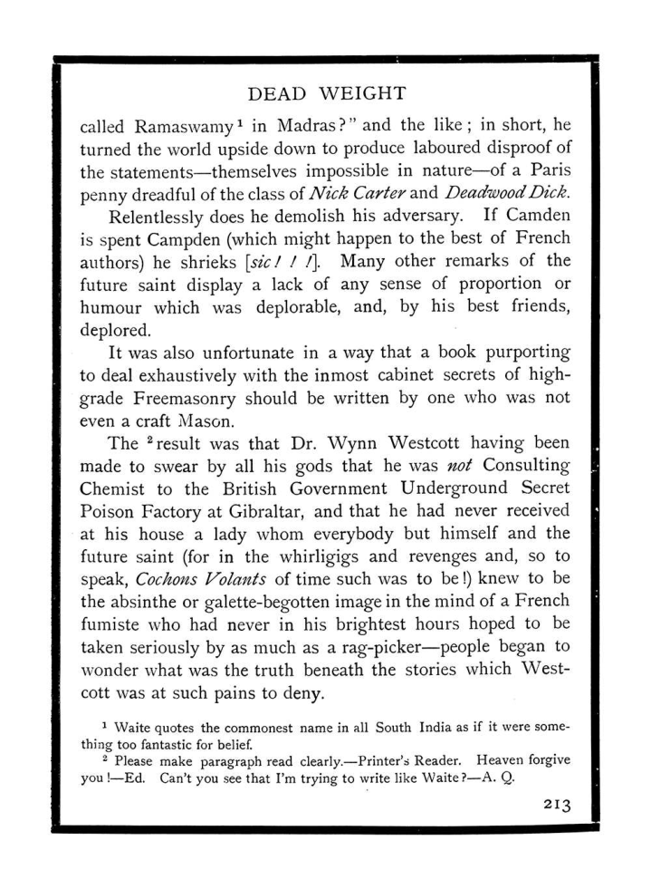 Original scan of The Equinox (Volume I, Number IX), PDF page 251
