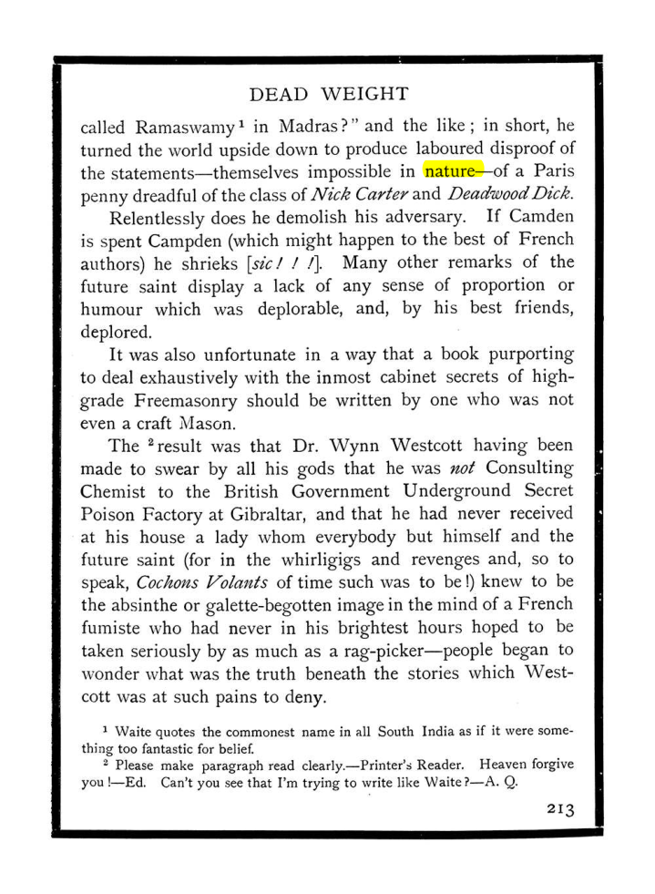 Original scan of The Equinox (Volume I, Number IX), PDF page 251