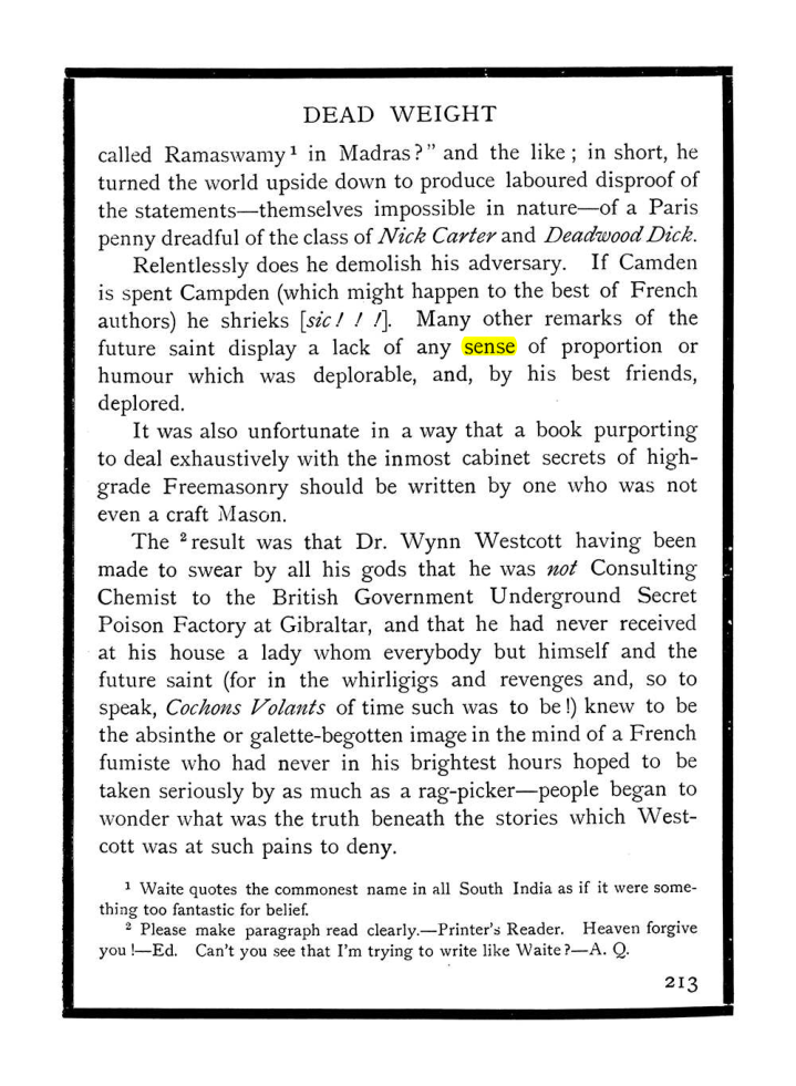 Original scan of The Equinox (Volume I, Number IX), PDF page 251