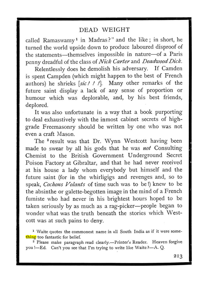 Original scan of The Equinox (Volume I, Number IX), PDF page 251