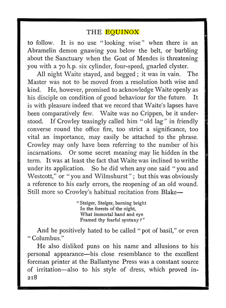 Original scan of The Equinox (Volume I, Number IX), PDF page 256