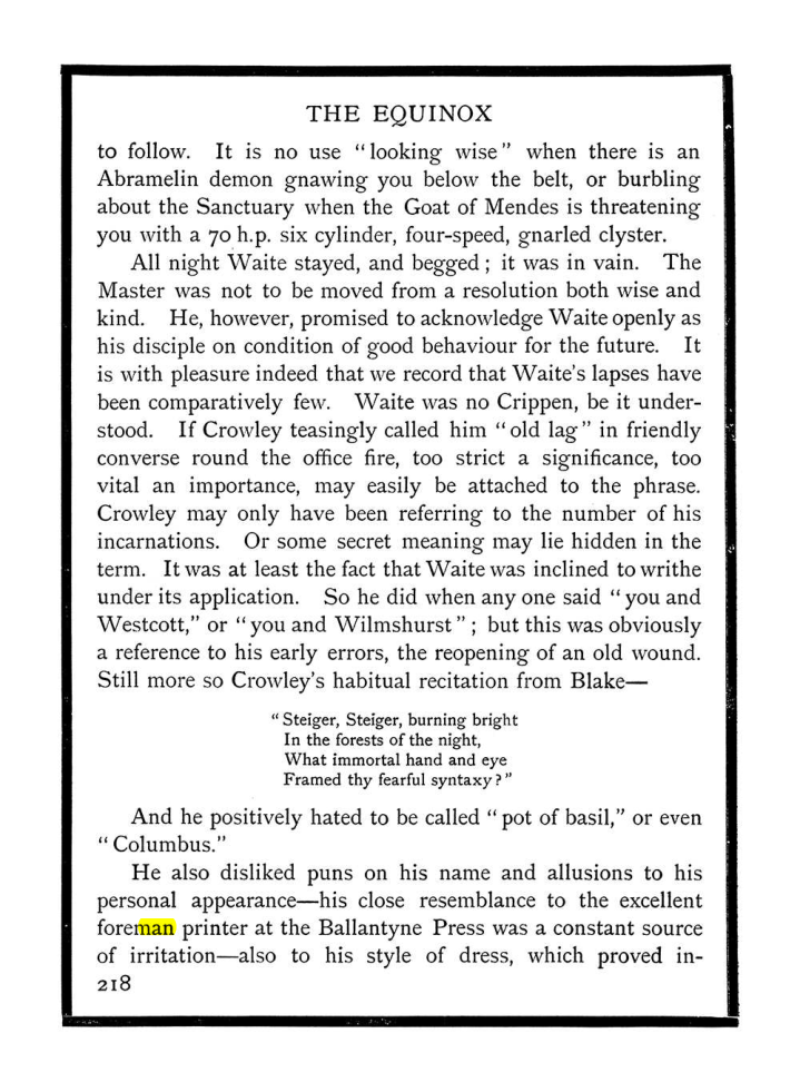 Original scan of The Equinox (Volume I, Number IX), PDF page 256