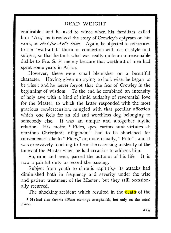 Original scan of The Equinox (Volume I, Number IX), PDF page 257