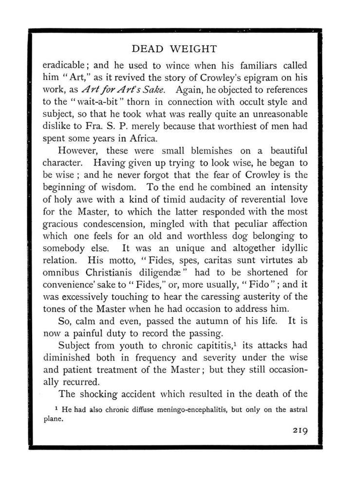 Original scan of The Equinox (Volume I, Number IX), PDF page 257