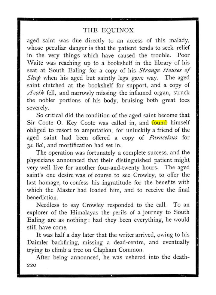 Original scan of The Equinox (Volume I, Number IX), PDF page 258