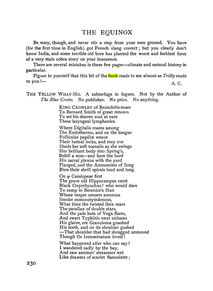 Original scan of The Equinox (Volume I, Number IX), PDF page 268