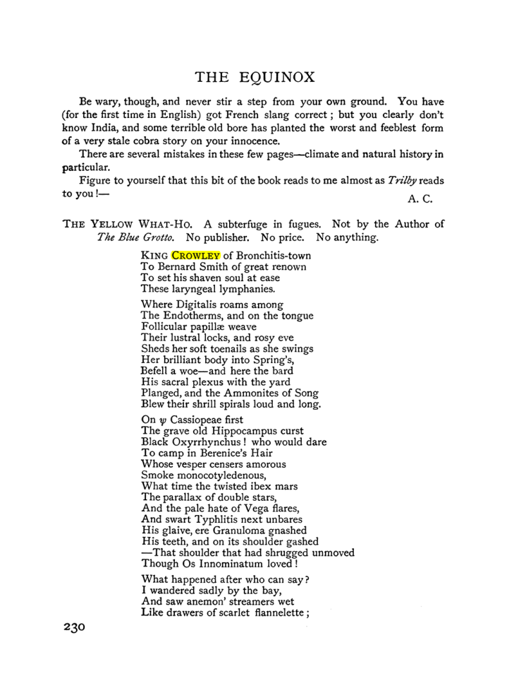 Original scan of The Equinox (Volume I, Number IX), PDF page 268