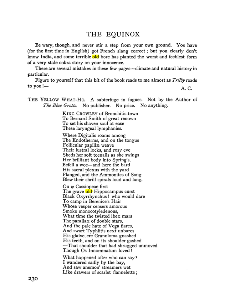 Original scan of The Equinox (Volume I, Number IX), PDF page 268