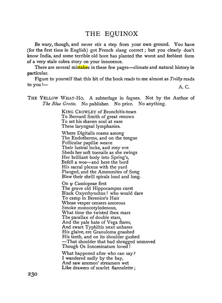 Original scan of The Equinox (Volume I, Number IX), PDF page 268