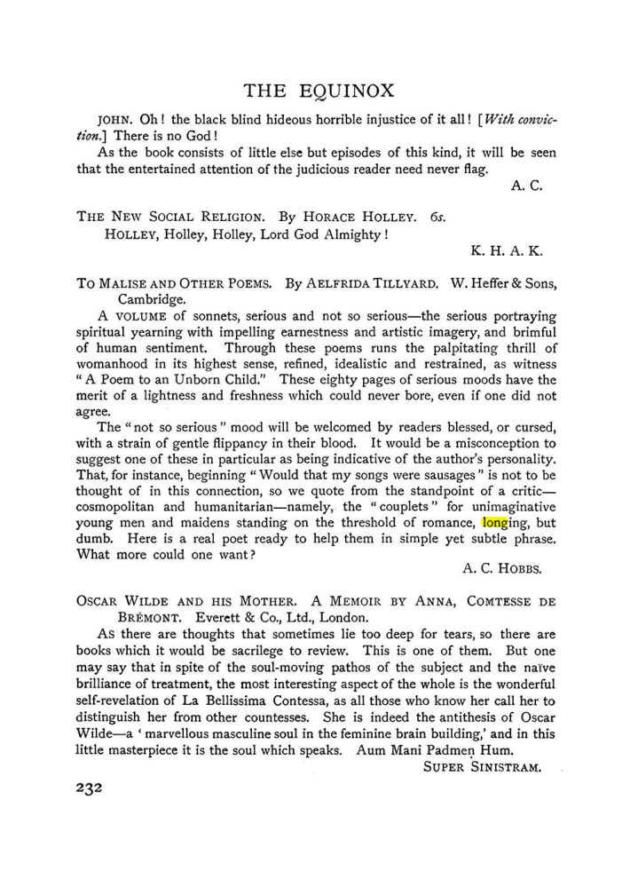 Original scan of The Equinox (Volume I, Number IX), PDF page 270
