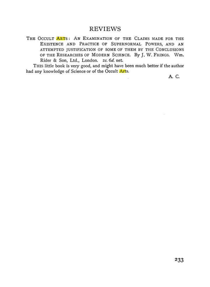 Original scan of The Equinox (Volume I, Number IX), PDF page 271