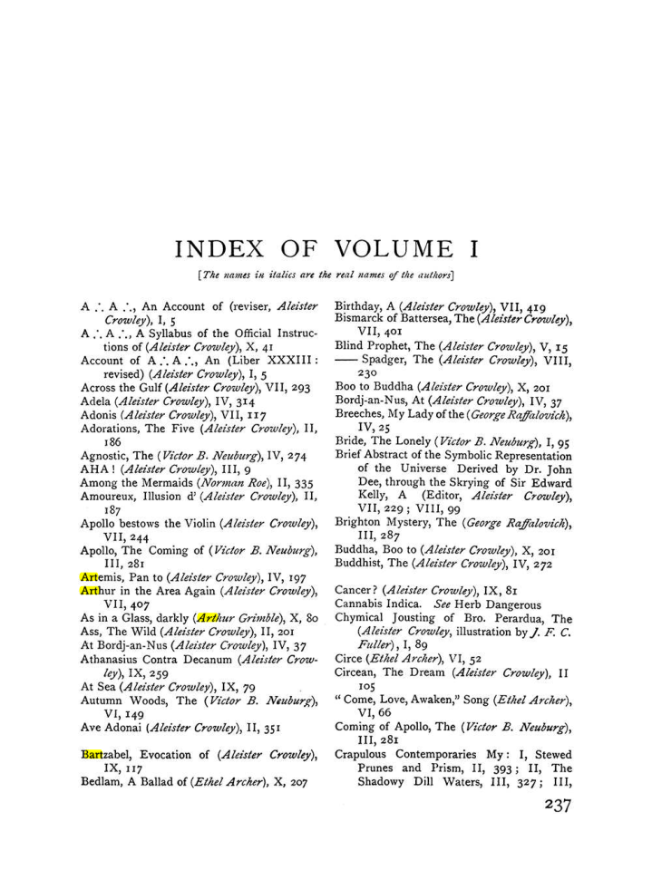 Original scan of The Equinox (Volume I, Number IX), PDF page 275