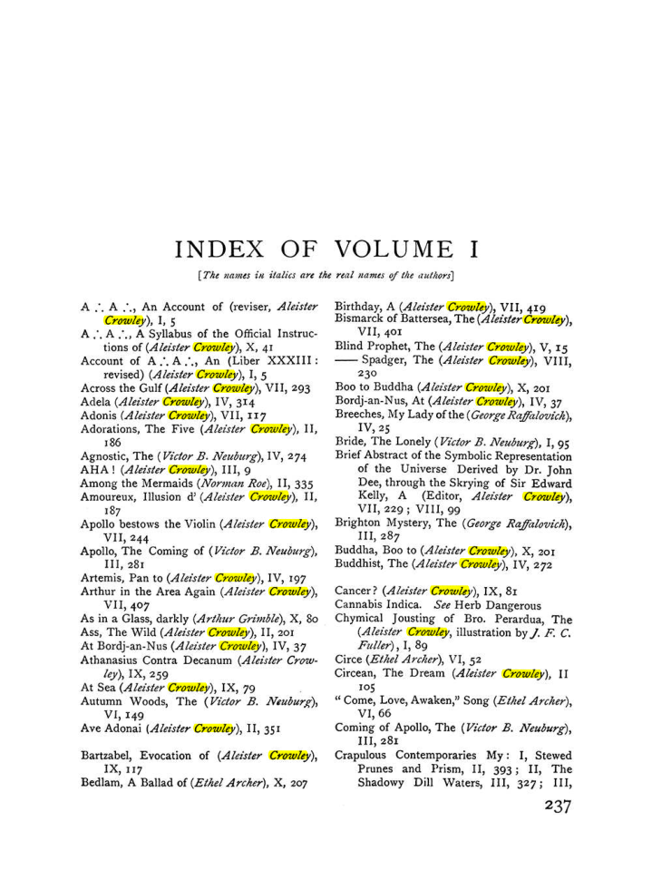 Original scan of The Equinox (Volume I, Number IX), PDF page 275