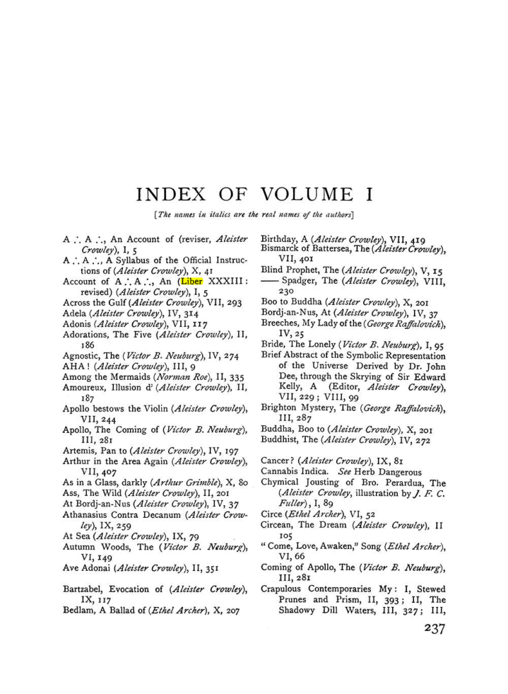 Original scan of The Equinox (Volume I, Number IX), PDF page 275