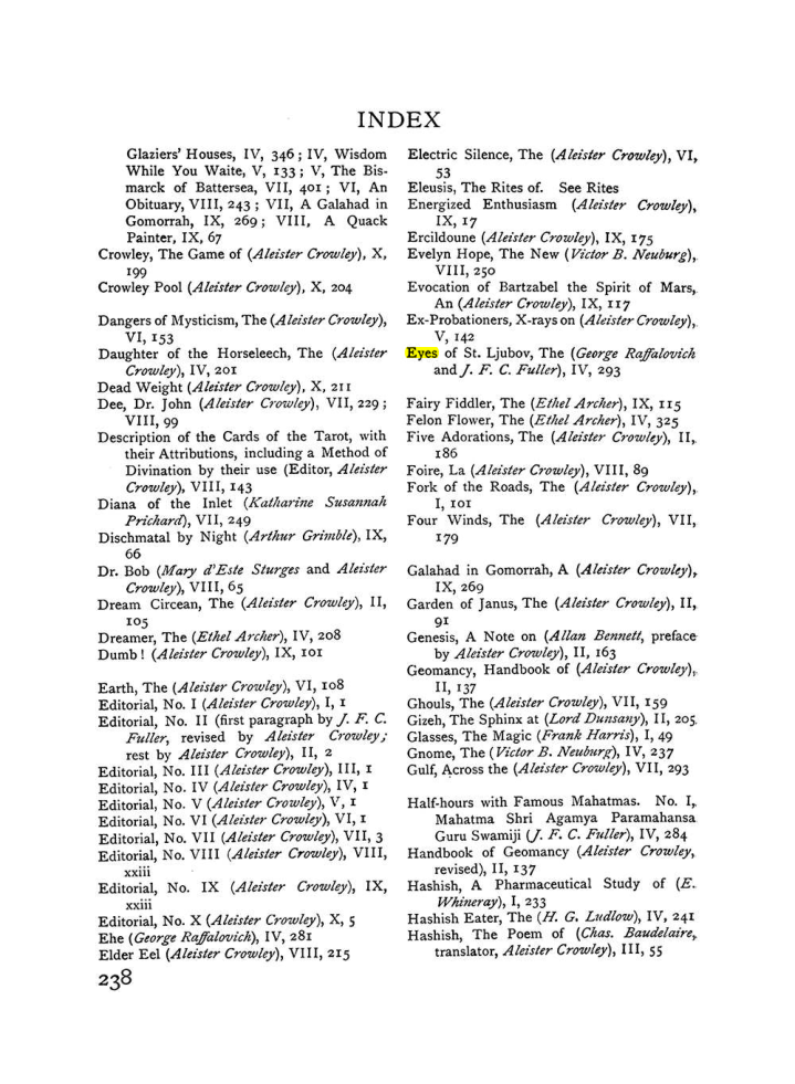 Original scan of The Equinox (Volume I, Number IX), PDF page 276