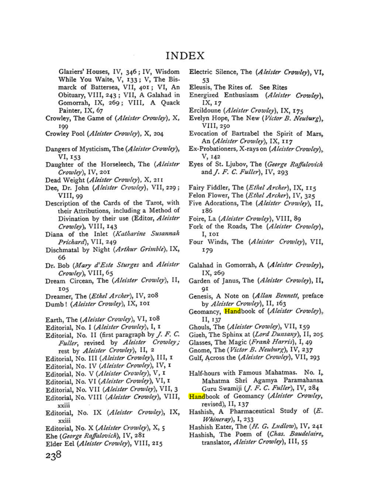 Original scan of The Equinox (Volume I, Number IX), PDF page 276