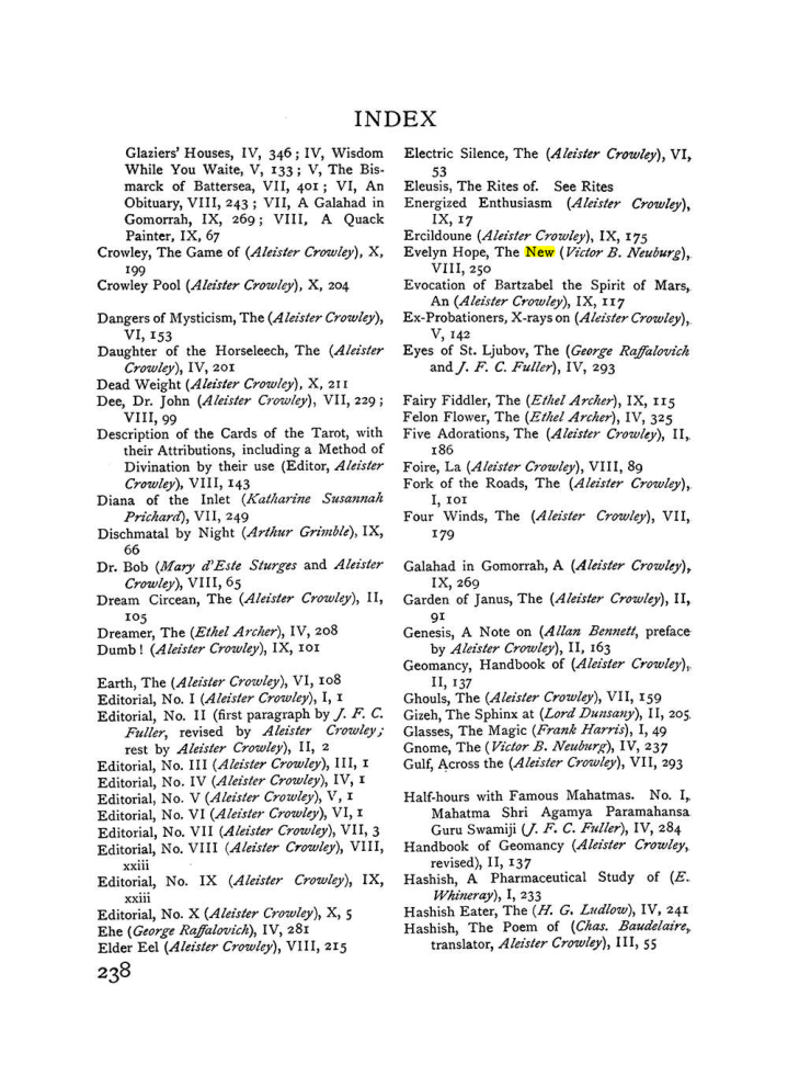 Original scan of The Equinox (Volume I, Number IX), PDF page 276