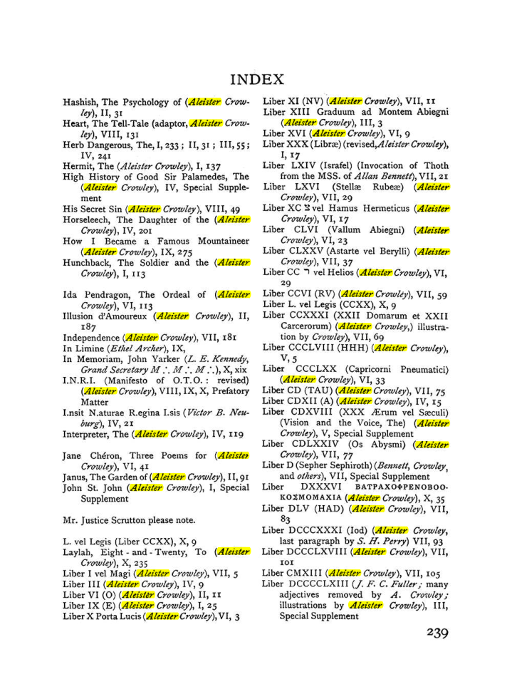Original scan of The Equinox (Volume I, Number IX), PDF page 277