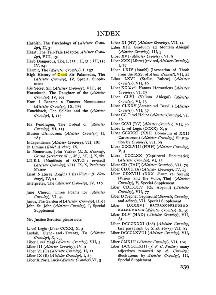 Original scan of The Equinox (Volume I, Number IX), PDF page 277