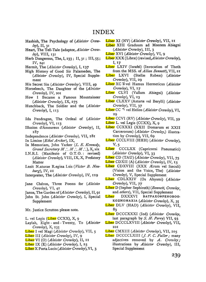 Original scan of The Equinox (Volume I, Number IX), PDF page 277