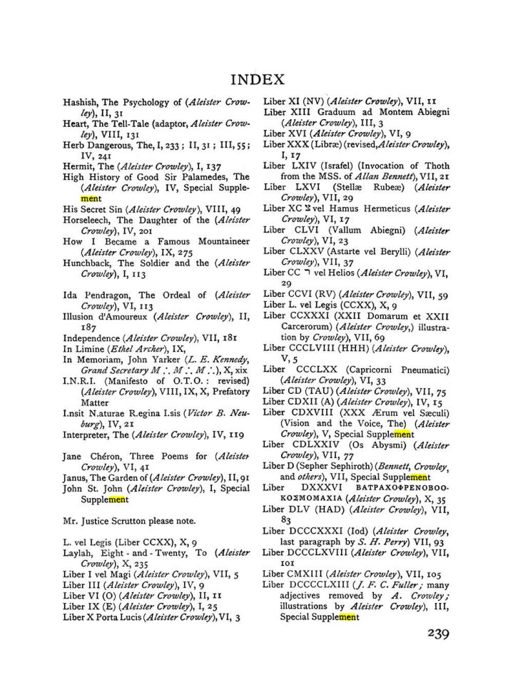 Original scan of The Equinox (Volume I, Number IX), PDF page 277