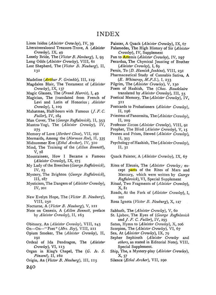 Original scan of The Equinox (Volume I, Number IX), PDF page 278