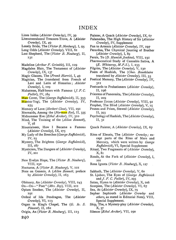 Original scan of The Equinox (Volume I, Number IX), PDF page 278