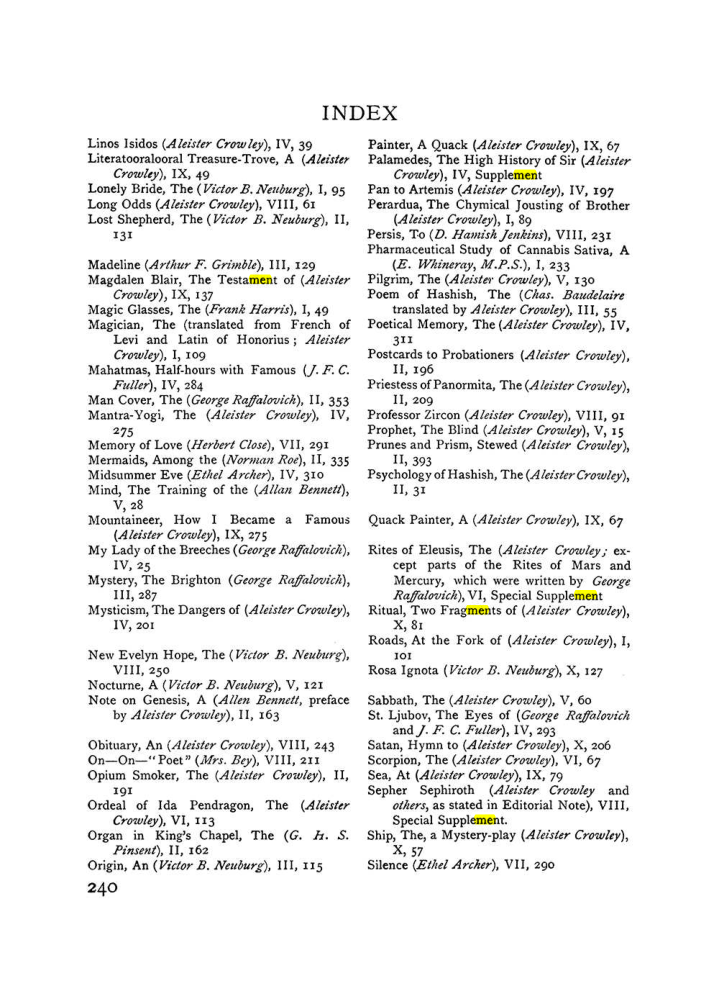 Original scan of The Equinox (Volume I, Number IX), PDF page 278
