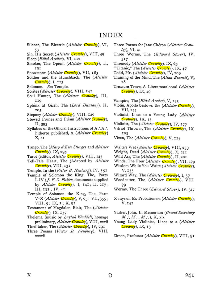 Original scan of The Equinox (Volume I, Number IX), PDF page 279