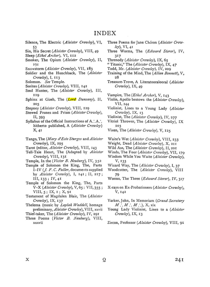 Original scan of The Equinox (Volume I, Number IX), PDF page 279