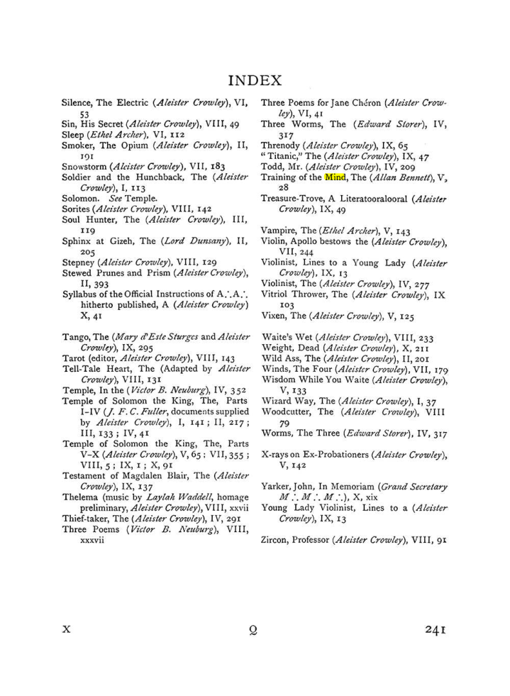 Original scan of The Equinox (Volume I, Number IX), PDF page 279