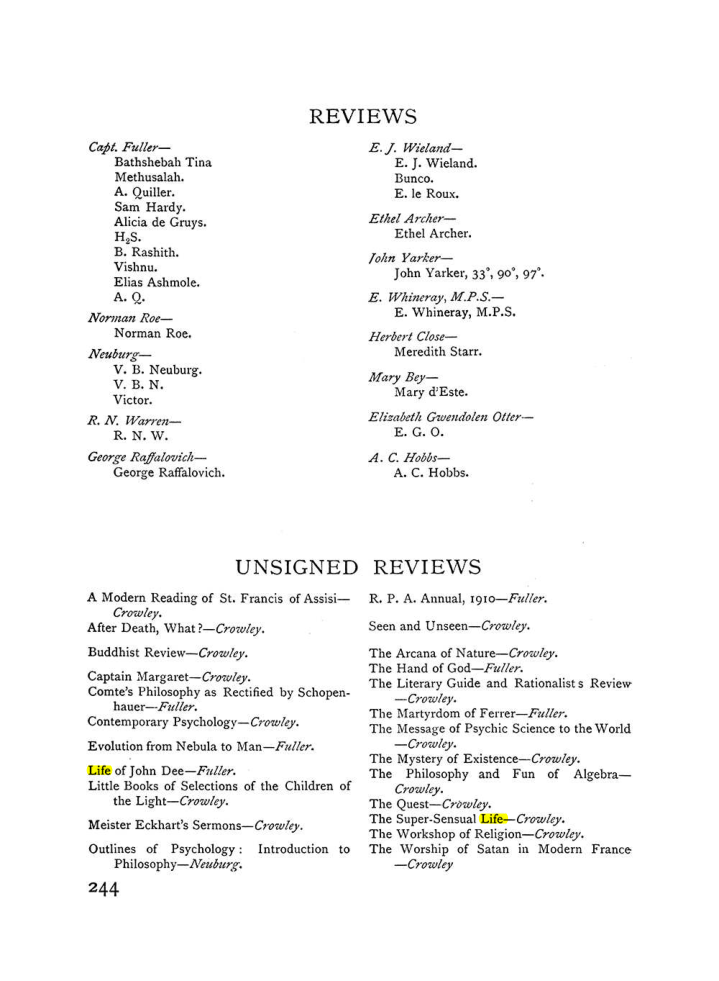 Original scan of The Equinox (Volume I, Number IX), PDF page 282
