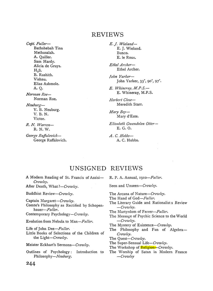 Original scan of The Equinox (Volume I, Number IX), PDF page 282